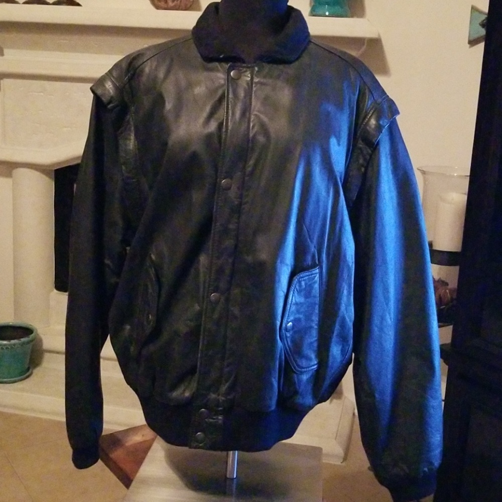 Vintage Leather Hard Rock Cafe Jacket